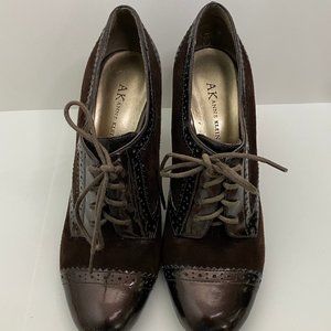 Anne Klein Womens Oxford Heels